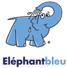 Eléphant bleu